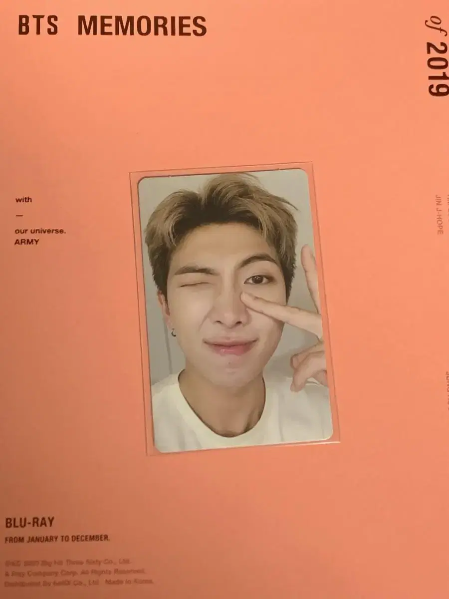 방탄 2019 블루레이 풀박 DVD 방탄소년단 bts 남준 알엠 포카